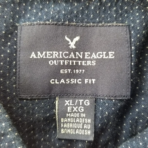 AE Classic Fit Short Sleeve Button Down - Picture 6 of 6